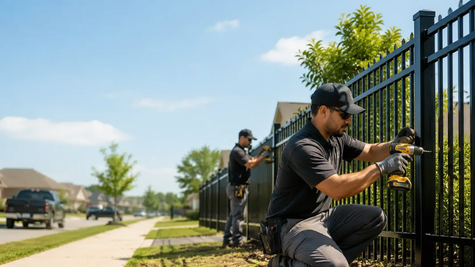 Metal Fence Installation in Church Hill, TN